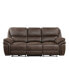 Фото #3 товара White Label Fleming 90" Power Double Reclining Sofa