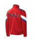 Фото #2 товара Men's Red Philadelphia Phillies Earned Run Full-Zip Jacket