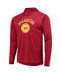 Фото #3 товара Men's Burgundy Washington Football Team Raglan Long Sleeve Hoodie T-shirt