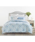 Фото #4 товара Coastal Medallion 3-Pc. Duvet Cover Set, King, Created for Macy's