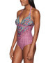 PrAna 169072 Womens Lahari One Piece Swimsuit Pomegranate Marrakesh Size X-Small