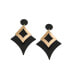 Фото #1 товара Women's Contrast Drop Earrings