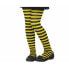 Costume Stockings Yellow Striped
