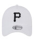 Фото #4 товара Men's White Pittsburgh Pirates TC A-Frame 9FORTY Adjustable Hat