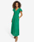 Women's Textured Eyelet-Embroidered Maxi Dress
