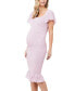 Selma Nursing Shirred Dress