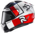 HJC 134001 Motorcycle Helmet Red/White