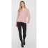 VERO MODA Crew Lefile V-Neck Sweater