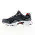 Фото #3 товара Fila Windshift 15 1HRW8055-052 Mens Gray Leather Athletic Running Shoes