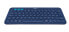 Фото #4 товара Logitech K380 Multi-Device Bluetooth Keyboard - Mini - Wireless - Bluetooth - QWERTY - Blue