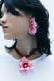 Фото #3 товара Ожерелье с эмалированным цветком ZARA