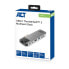 Фото #7 товара ACT AC7044 - Docking - USB 3.2 Gen 2 (3.1 Gen 2) Type-C - 100 W - 10,100,1000 Mbit/s - Grey - MicroSD (TransFlash) - SD