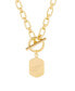 ფოტო #1 პროდუქტის Hadley Initial Toggle Necklace