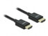 Delock 85383 - 0.5 m - HDMI Type A (Standard) - HDMI Type A (Standard) - 3D - 48 Gbit/s - Black