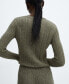 ფოტო #2 პროდუქტის Women's Lurex Perkins-Neck Sweater