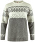 Фото #1 товара Women's Ovik Path Wool Jacquard-Knitted Sweater