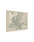 Фото #2 товара Johnston Johnstons Map of Europe Canvas Art - 19.5" x 26"