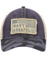 Фото #3 товара Men's Charcoal Navy Midshipmen OHT Military-Inspired Appreciation United Trucker Snapback Hat