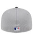 Фото #3 товара Men's Gray Miami Marlins Pivot Mesh 59FIFTY Fitted Hat