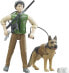 Фото #2 товара Игровой набор Bruder Forester with Dog and Equipment bworld (Бригада лесников со собакой и оборудованием)