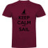 KRUSKIS Keep Calm And Sail short sleeve T-shirt