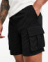 ASOS 4505 technical jersey training shorts with cargo pocket in black