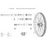 Фото #1 товара SRAM Wheel Decal Kit 3Zero 27 Moto Silver Single Rim Sticker