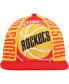 Фото #4 товара Men's Red Houston Rockets Hardwood Classics Big Face Callout Snapback Hat
