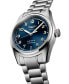 ფოტო #2 პროდუქტის Women's Swiss Automatic Spirit Stainless Steel Bracelet Watch 37mm