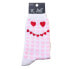 K. Bell Women's Happy Hearts Crew Socks One Size - 14082