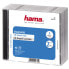 Hama CD Double Jewel Case Standard - Pack 5 - 2 discs - Transparent