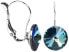 Фото #1 товара Beautiful Rivoli Bermuda Blue earrings
