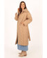 Фото #10 товара Womens Kallie Quilted Tie Front Coat