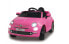 JAMARA Fiat 500 - Girl - 36 month(s) - 4 wheel(s) - Batteries required - Pink - 14.5 kg