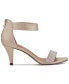 Фото #2 товара Women's Phillys Two-Piece Evening Sandals, Created for Macy's