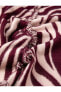 Фото #3 товара Шарф Koton Zebra Scarf Two-sided Asymmetric Tassel Cut