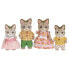 Фото #1 товара Развивающий игровой набор или фигурка для детей EPOCH Sylvanian Families Striped Cat Family Figures