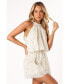 ფოტო #4 პროდუქტის Women's Mindy Halterneck Romper