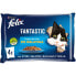 PURINA Felix Fantastic Seafood Feast 4x85g Cat Snack 12 Units