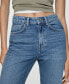 ფოტო #4 პროდუქტის Women's Matilda Medium-Rise Straight-Fit Jeans