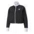 Фото #1 товара Puma Iconic T7 Cropped Pt Full Zip Jacket Womens Black Casual Athletic Outerwear