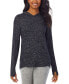 ფოტო #1 პროდუქტის SoftKnit Long-Sleeve Tunic Hoodie