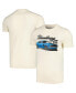 ფოტო #1 პროდუქტის Men's Cream Distressed Mustang Brass Tacks T-shirt