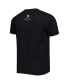 Фото #3 товара Men's Black Hoops T-Shirt