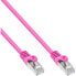 Фото #2 товара InLine Patch Cable SF/UTP Cat.5e Pink 20m