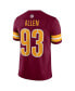 Men's Jonathan Allen Burgundy Washington Commanders Vapor Limited Jersey