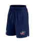 Фото #4 товара Men's Navy Columbus Blue Jackets Authentic Pro Rink Shorts