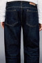 Джинсовые брюки original fit ZARA