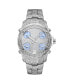ფოტო #1 პროდუქტის Men's Jet Setter Diamond (2 ct.t.w.) Stainless Steel Watch