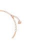 ფოტო #3 პროდუქტის Sparkling Dance Oval Round Cut Rose Gold Tone Plated Bracelet
